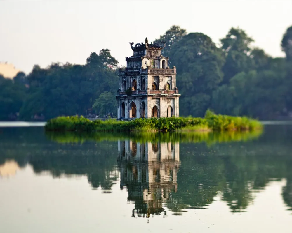 Hanoi on the SkyPath tour route