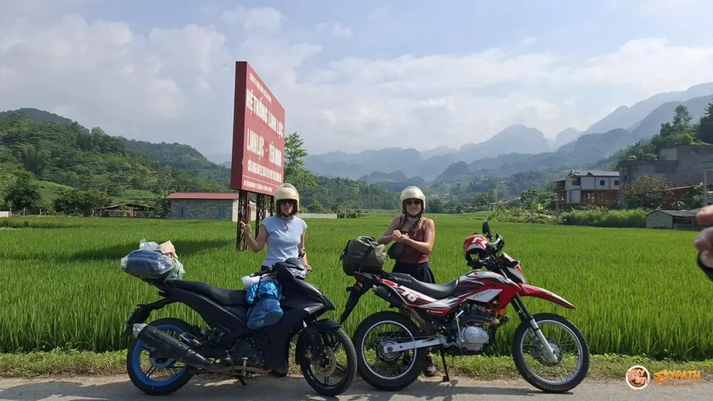 Local mountain village in northern Vietnam