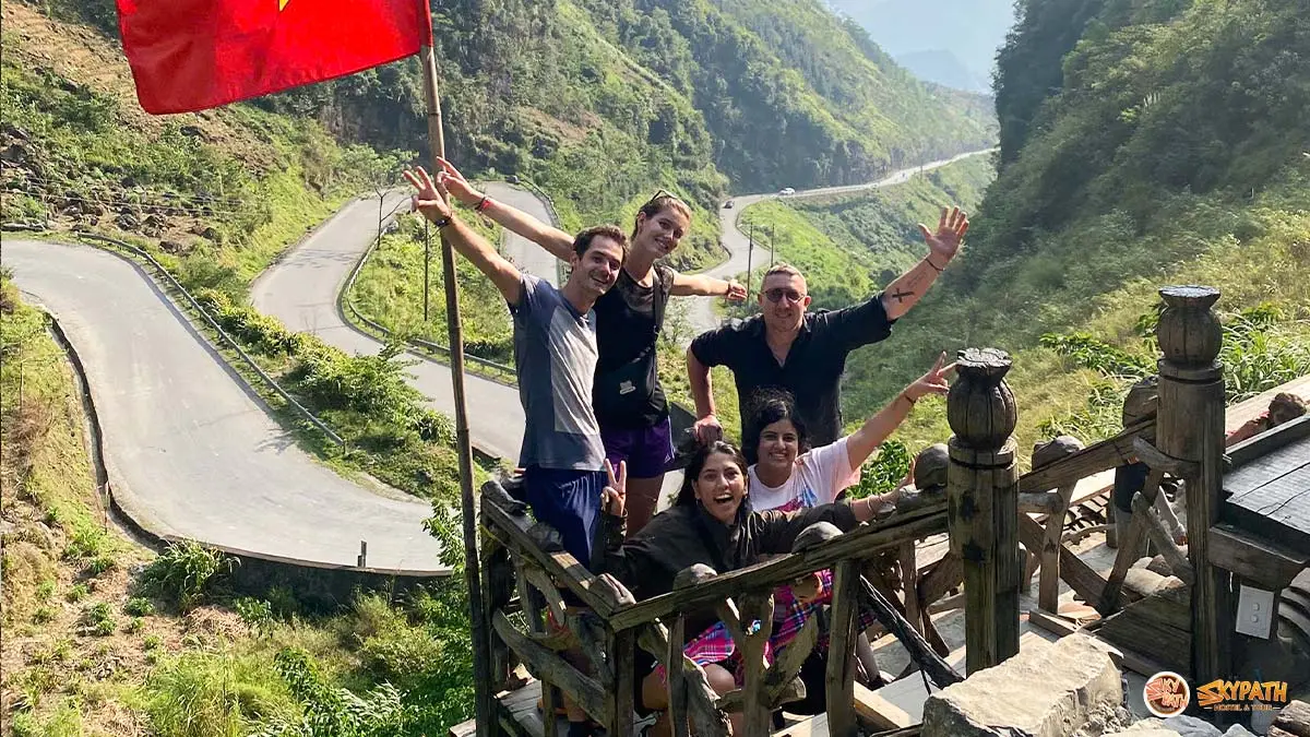 Ma Pi Leng Pass during a 3 day Ha Giang Loop itinerary