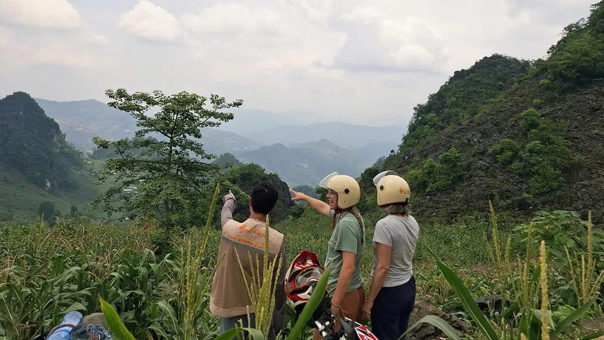 SkyPath Easy Rider group on the Ha Giang Loop