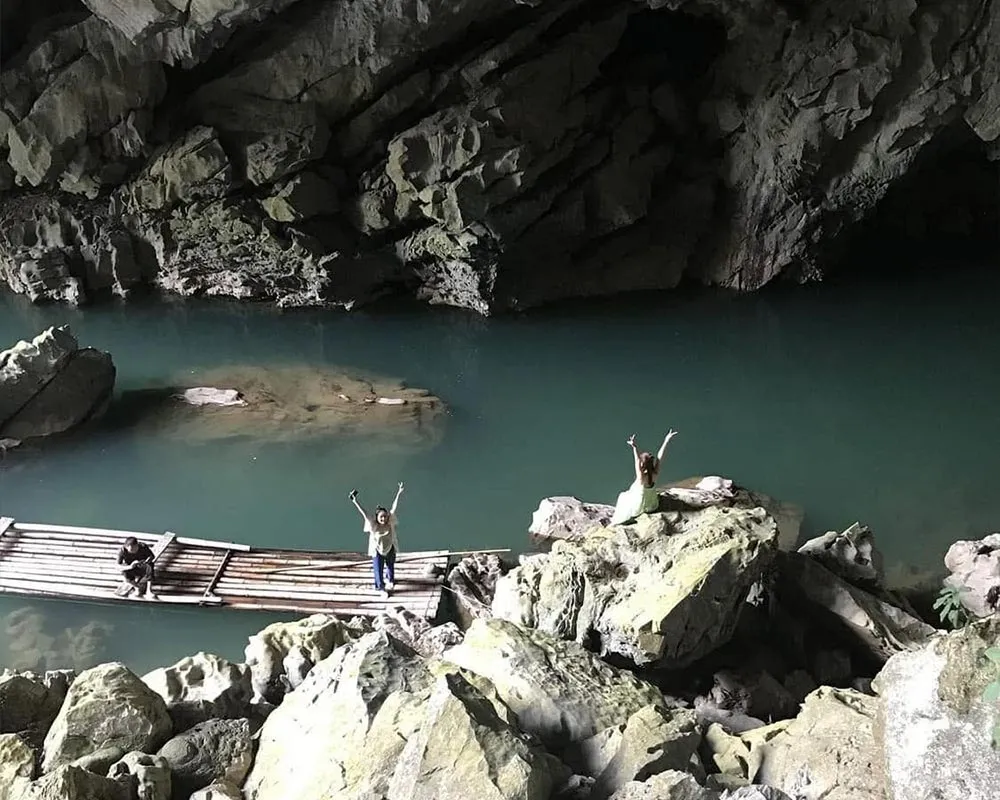 Tham Lin Cave on the SkyPath tour route